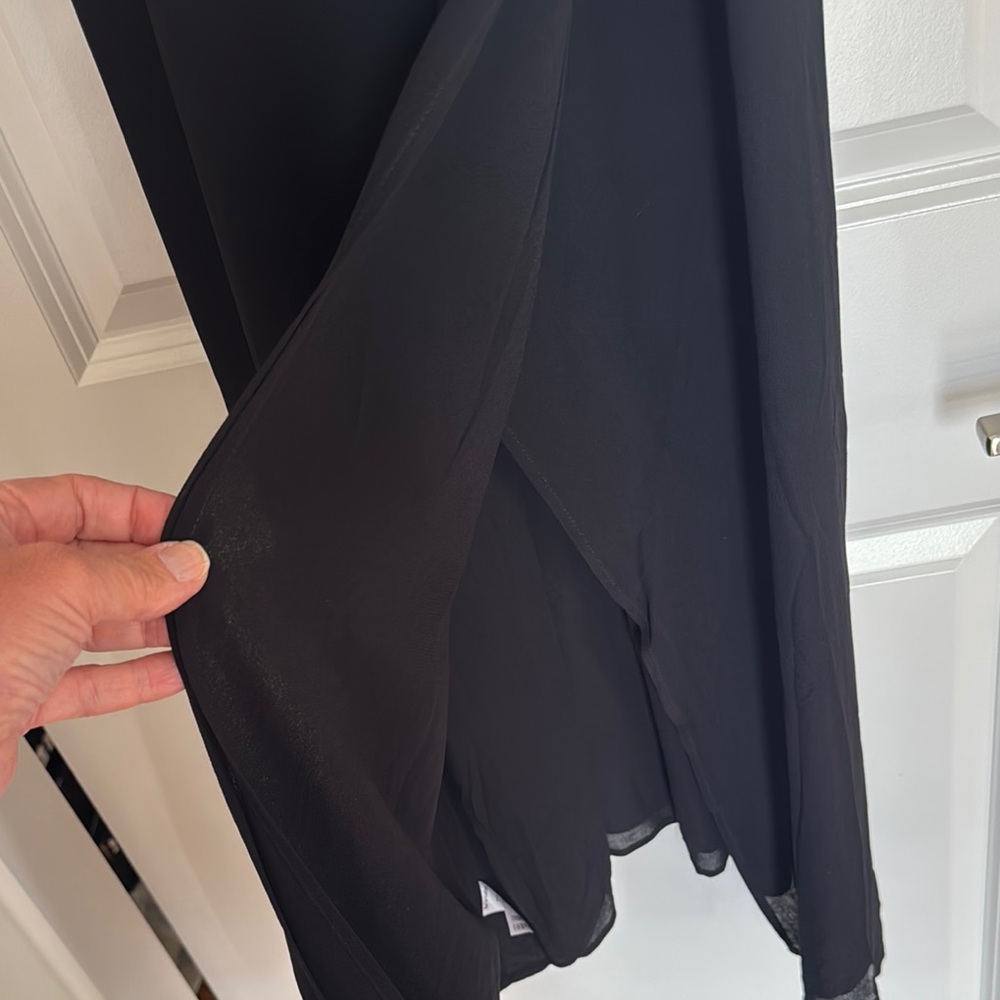 Reformation Black Spaghetti Strap Dress - Picture 6 of 9